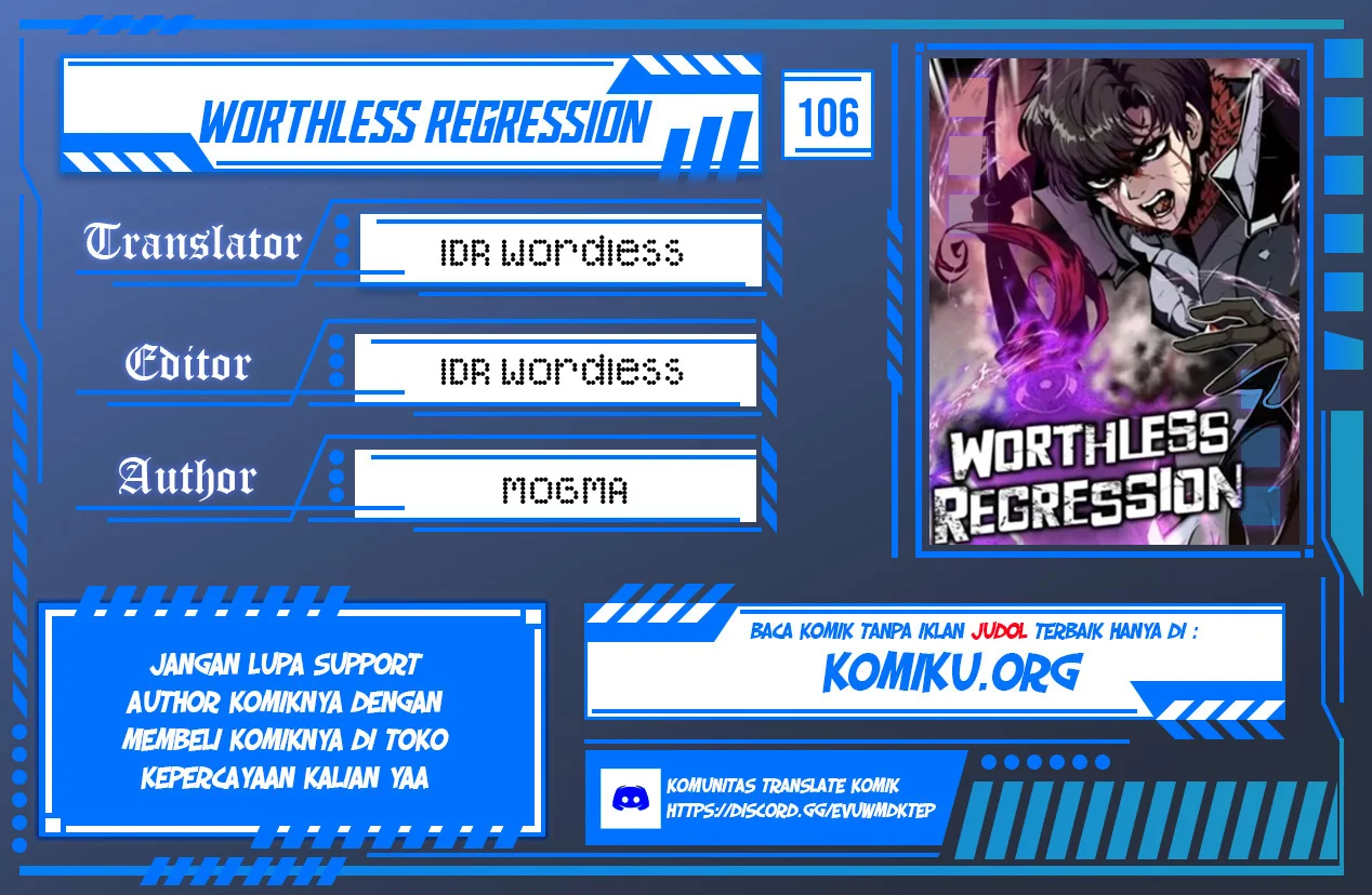 Komik Worthless Regression Chapter 106 [Season 2 End] gambar 1